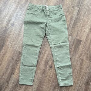 Artisan Ny Sage Green Cropped Pants